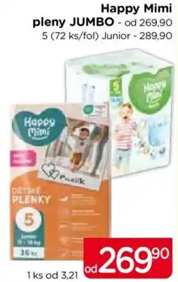 TOP drogerie Happy Mimi pleny JUMBO nabídka