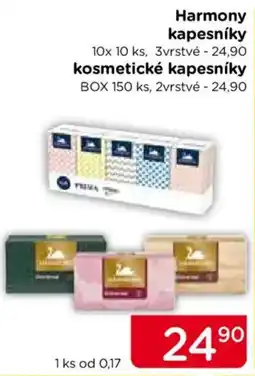TOP drogerie Harmony kapesníky nabídka