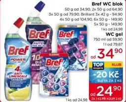 TOP drogerie Bref WC blok nabídka