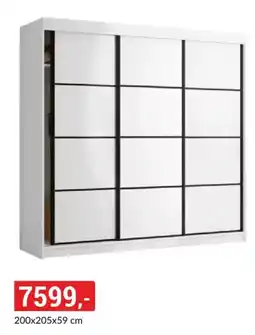 Baumax White sliding door wardrobe nabídka