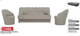 Baumax Patryk sedací souprava nabídka