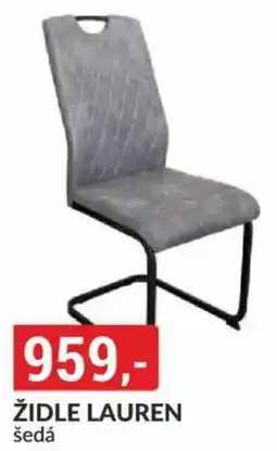 Baumax Židle Lauren šedá nabídka