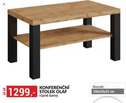 Baumax Olaf konferenční stolek nabídka