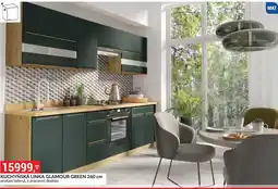 Baumax Mat kuchyňská linka glamour green nabídka