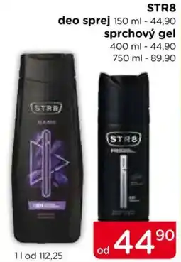 TOP drogerie Str8 deo spraj sprchový gel nabídka
