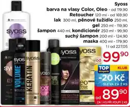 TOP drogerie Syoss barva na vlasy Color, Oleo nabídka