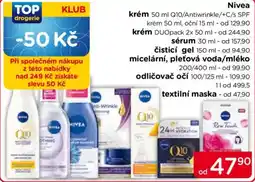 TOP drogerie Nivea krém nabídka