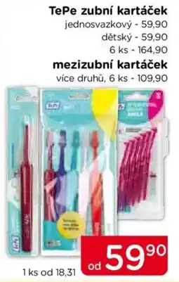 TOP drogerie TePe zubní kartáček nabídka
