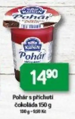 Brněnka Kunin pohár s příchutí čokoláda nabídka