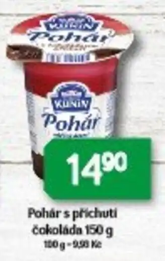 Kunin pohár s příchutí čokoláda