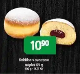 Brněnka Kobliha s ovocnou náplní nabídka