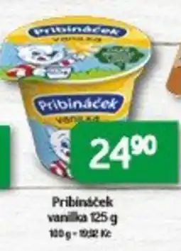 Brněnka Pribináček vanilka nabídka