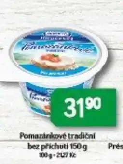 Brněnka Mareta pomazánkové tradiční nabídka