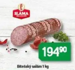 Brněnka Slama bitešský salám nabídka