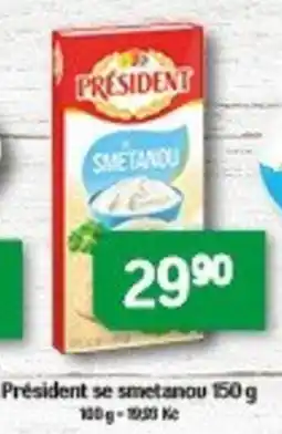 Brněnka President se smetanou nabídka