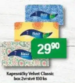 Brněnka Hektor Kapesníčky Velvet Classic nabídka
