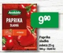 Brněnka Avokádo paprika sladká mletá nabídka