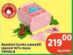 Brněnka Bambini šunka nabídka