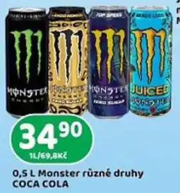 Brněnka Monster různé druhy nabídka