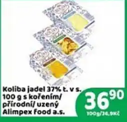 Brněnka Alimpex food a.s. koliba jadel 37% t. v s. nabídka