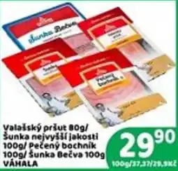 Brněnka Váhala šunka nejvyšší jakosti nabídka