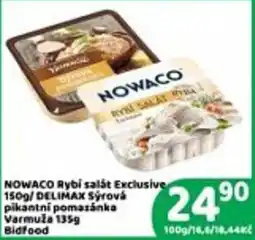 Brněnka Nowaco rybí salát exclusive nabídka