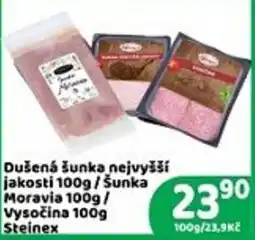 Brněnka Steinex dušená šunka nejvyšší jakostí nabídka