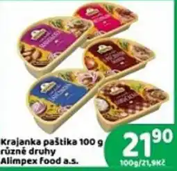 Brněnka Alimpex food a.s. krajanka paštika nabídka