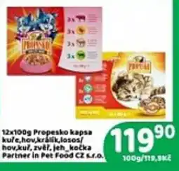 Brněnka Propesko kapsa kuře, hov, králík, losos/ hov, kuř, zvěř, jeh, kočka nabídka
