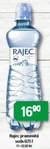 Brněnka Rajec pramenitá voda nabídka