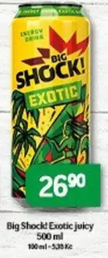 Brněnka Big Shock! Exotic juicy nabídka