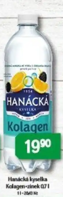 Hanácká kyselka Kolagen-zinek