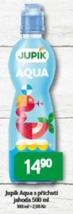 Jupik Aqua s příchutí jahoda