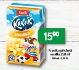 Brněnka Kravík s příchutí vanilka nabídka