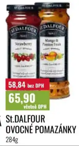 Ratio St.Dalfour ovocné pomazánky nabídka