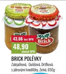 Ratio Brick polévky nabídka