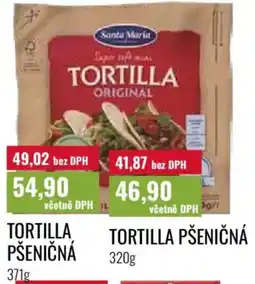 Ratio Santa Maria Tortilla pšeničná nabídka