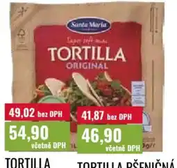 Ratio Santa Maria tortilla original nabídka