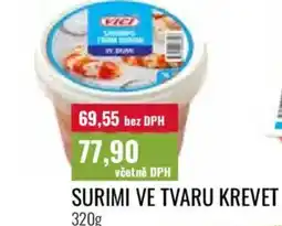Ratio Vici surimi ve tvaru krevet nabídka