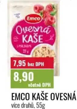 Ratio Emco kaše ovesná nabídka