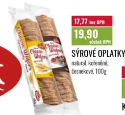 Ratio Sýrové oplatky nabídka