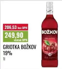 Ratio Griotka Božkov 19% nabídka