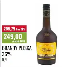 Ratio Pliska brandy 36% nabídka
