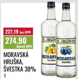 Ratio R. Jelíněk moravská hruška, švestka 38% nabídka