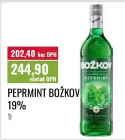 Ratio Božkov peppermint 19% nabídka