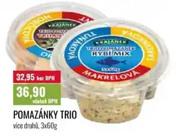 Ratio Krajanek pomazanky trio nabídka