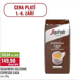 Ratio Segafredo selezione espresso casa nabídka