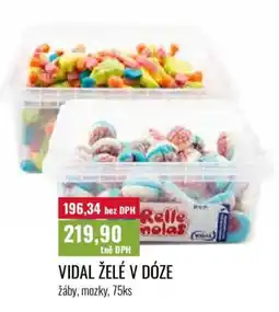 Ratio Vidal želé v dóze nabídka