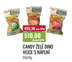 Ratio Candy želé dino vejce s náplní nabídka