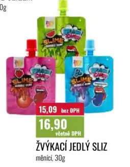 Ratio Slime žvýkací jedlý sliz nabídka